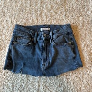 Size 24 Denim Micro Skirt!